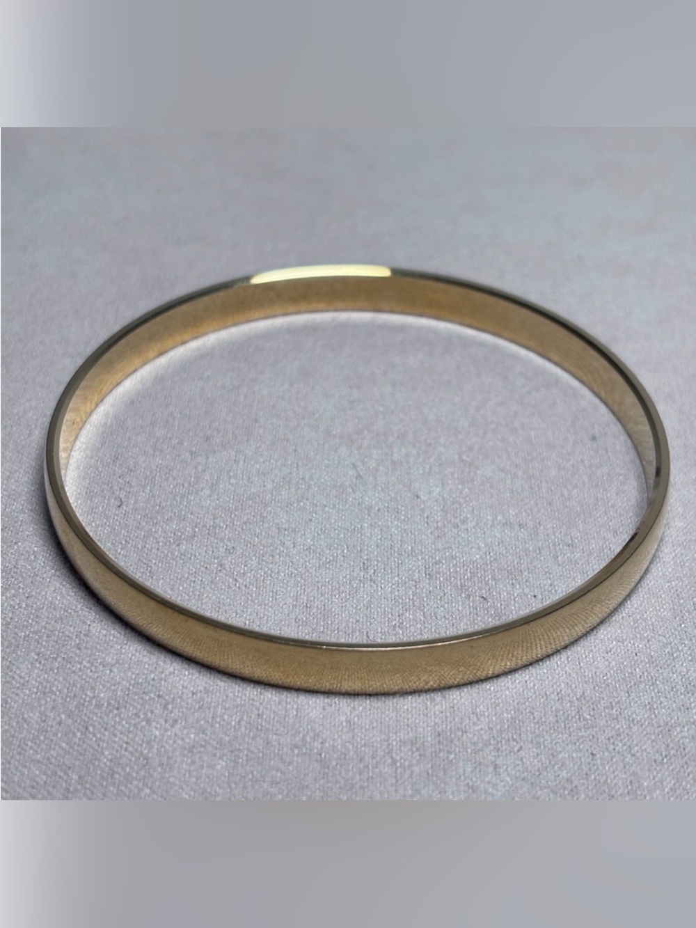 Accents by Hallmark Gold-Tone Classic Minimalist Bangle Bracelet